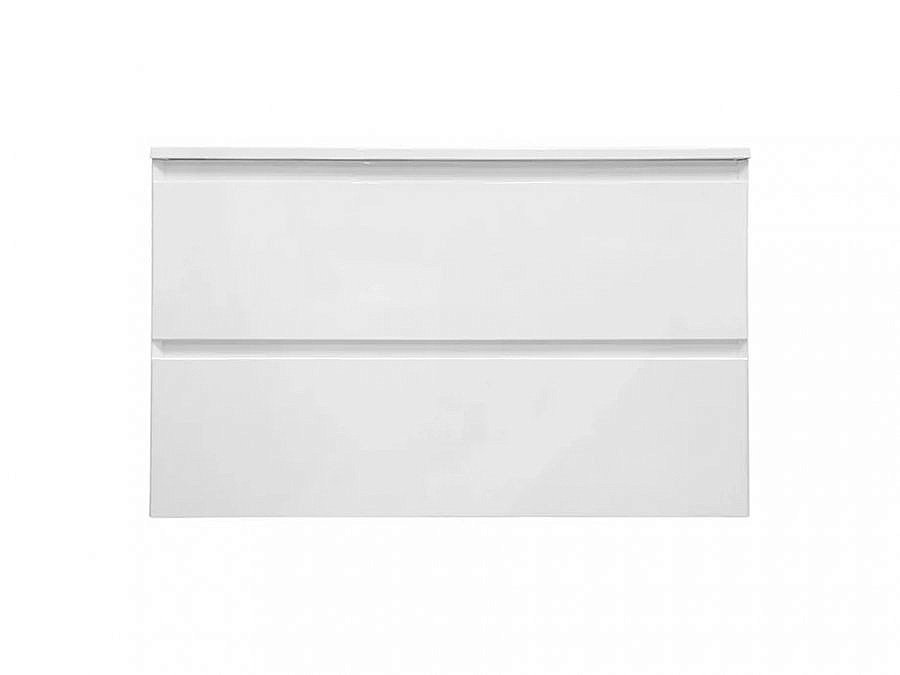 Тумба с раковиной Эстет Malta Luxe 100 белая для ванной в интернет-магазине Sanbest