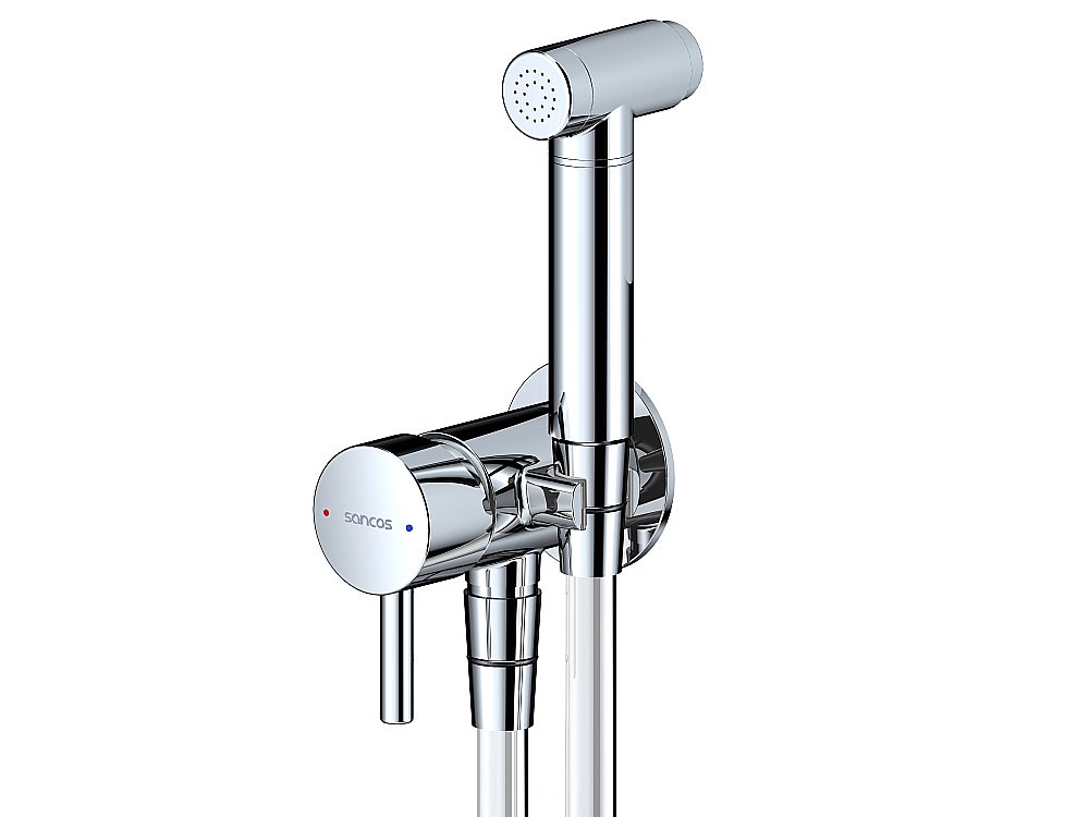 Гигиенический душ Sancos Atom SC2001CH хром купить в интернет-магазине сантехники Sanbest