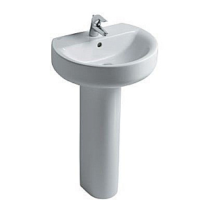 Раковина на пьедестале Ideal Standard Connect 55 E786401 белая купить в интернет-магазине Sanbest