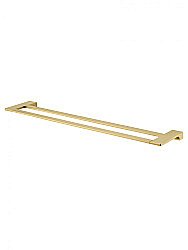 Полотенцедержатель двойной WONZON & WOGHAND ECLIPSE WW-9111-LG золото глянцевое купить в интернет-магазине сантехники Sanbest