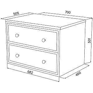 Тумба с раковиной Iddis Torr 70 TOR70WBi белая матовая для ванной в интернет-магазине Sanbest