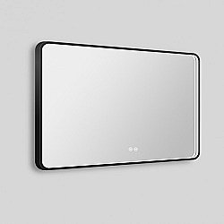 Зеркало Esbano ES-3311KD 100x70 черное матовое в ванную от интернет-магазине сантехники Sanbest