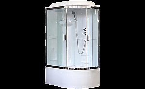 Душевая кабина Royal Bath RB8120BK1-T-CH-EL 120x80 профиль хром/стекло прозрачное купить в интернет-магазине Sanbest