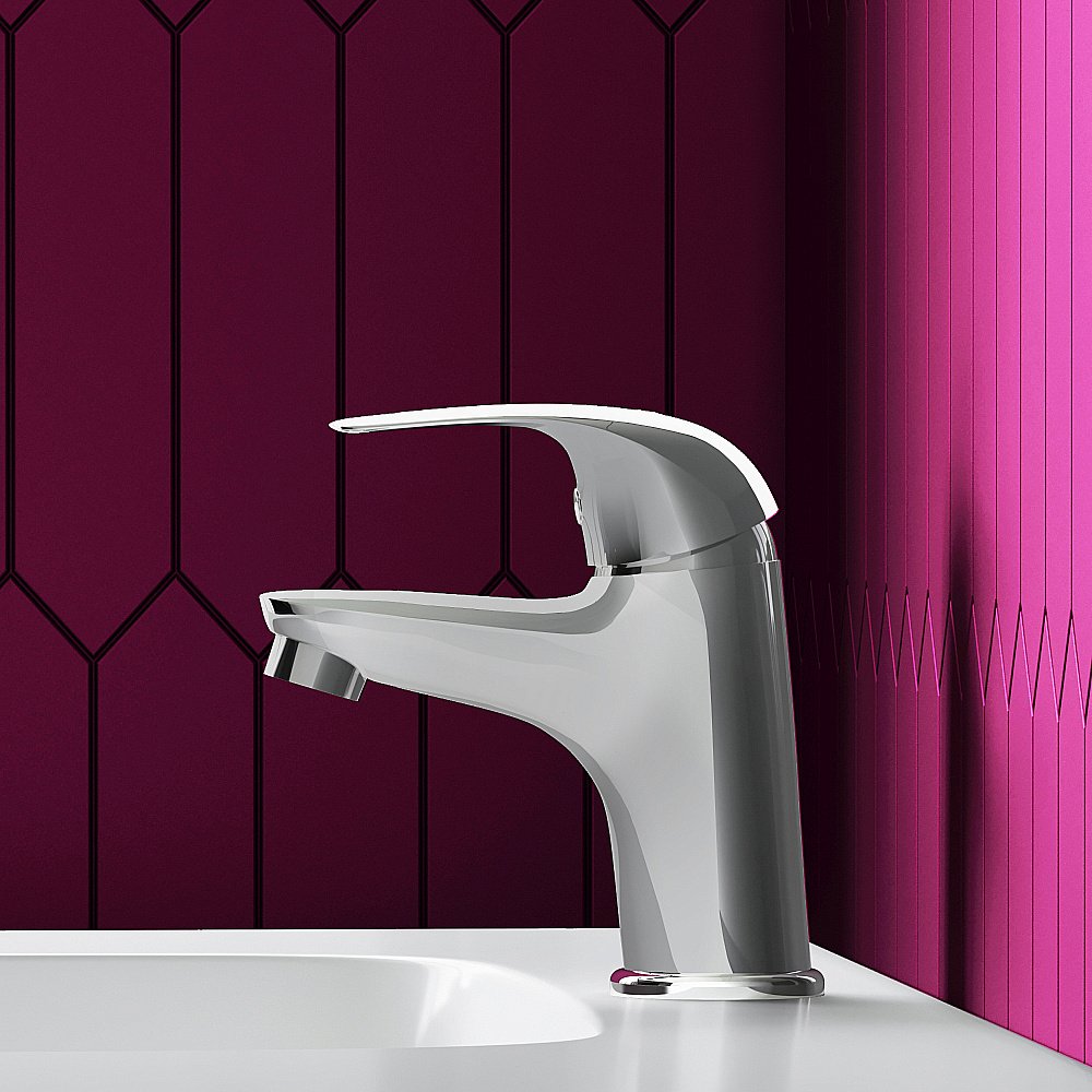 Смеситель для раковины Dorff Stark D1100210 хром купить в интернет-магазине сантехники Sanbest