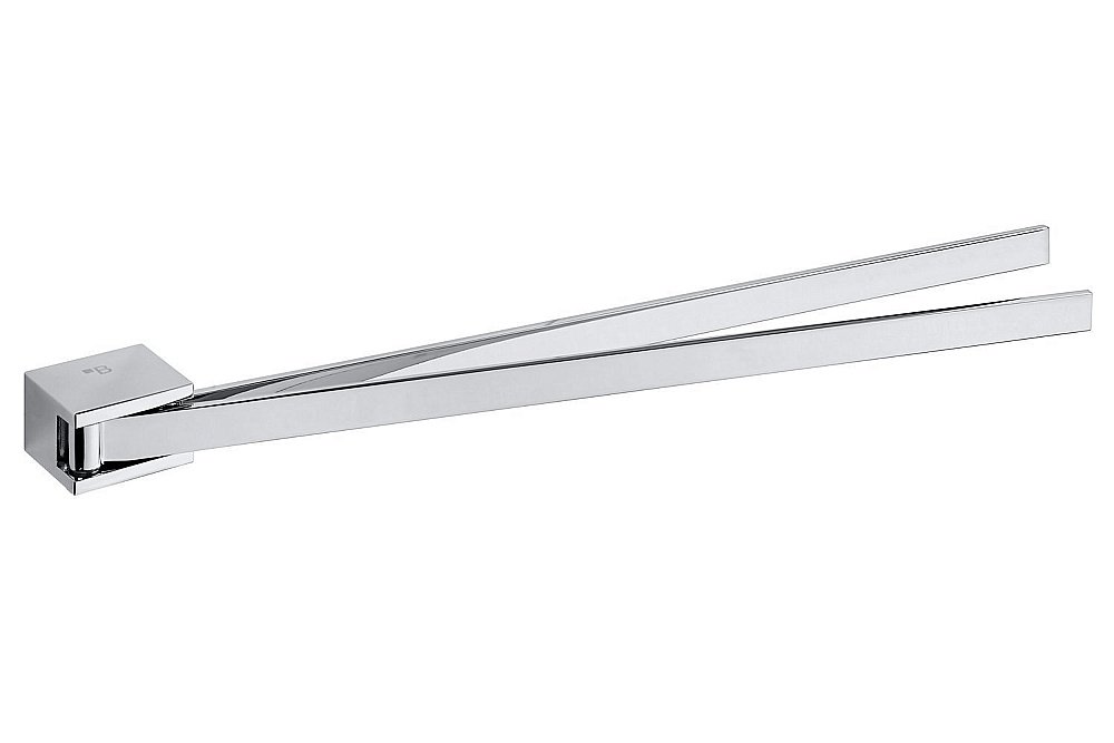 Полотенцедержатель двойной поворотный Bemeta Via 135004102 купить в интернет-магазине сантехники Sanbest