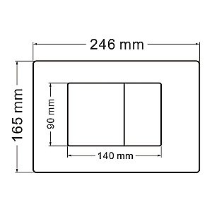 Унитаз подвесной Abber Rechteck AC1201-AC0105-AC0120MW белый, безободковый, с инсталляцией, с крышкой микролифт, с белой матовой кнопкой купить в интернет-магазине Sanbest