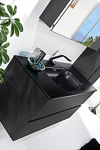 Тумба с раковиной Armadi Art Vallessi 120 АНТРАЦИТ матовый для ванной в интернет-магазине Sanbest