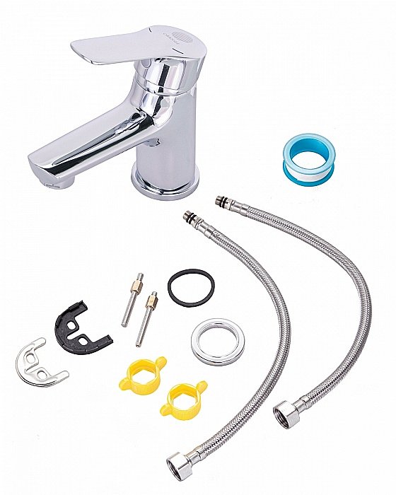 Смеситель для раковины Orange Sofi M43-021cr хром купить в интернет-магазине сантехники Sanbest