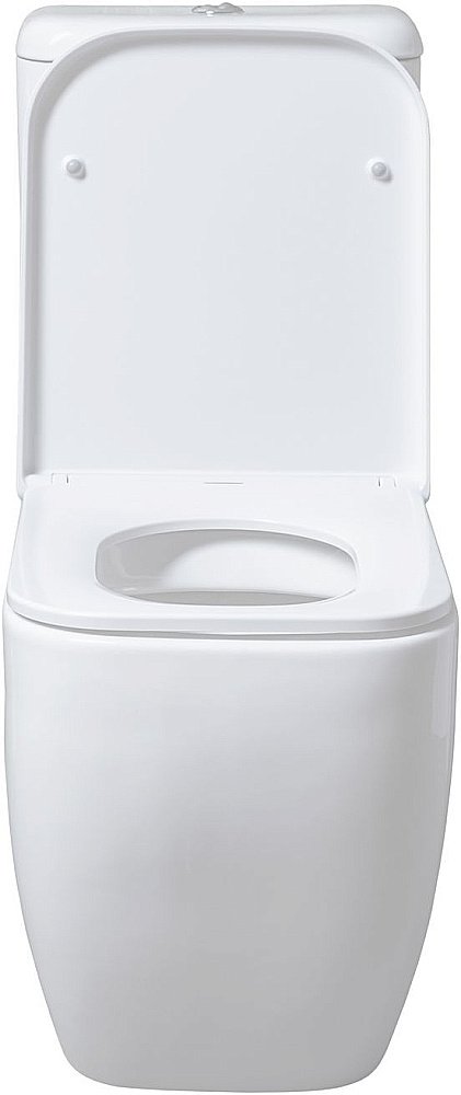 Унитаз Allen Brau Infinity 4.21001.20+4.21002.20 безободковый, с бачком, с крышкой микролифт, белый купить в интернет-магазине Sanbest
