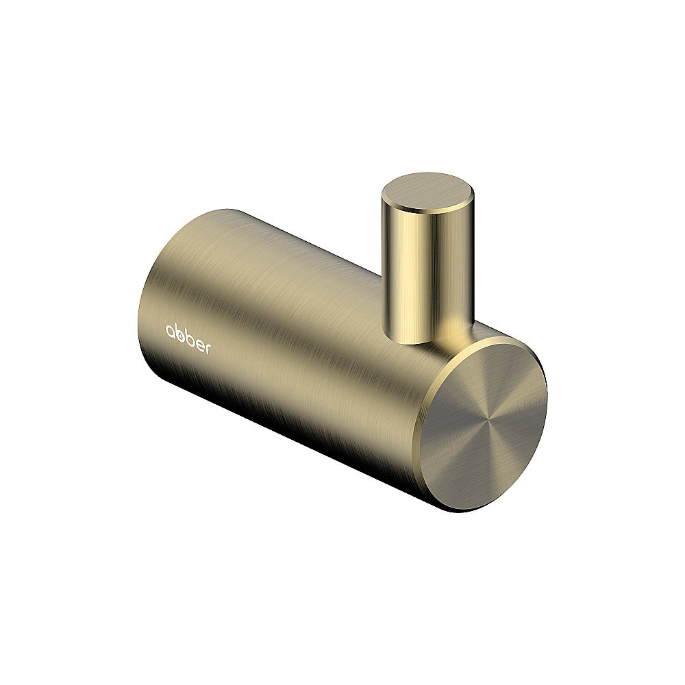 Крючок Abber Osten 316 AA1851BG брашированное золото купить в интернет-магазине сантехники Sanbest