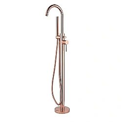 Смеситель для ванны ABBER Wasser Kreis AF8115RGN розовое золото купить в интернет-магазине сантехники Sanbest