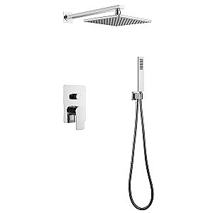 Душевая система ABBER Weiss Insel AF8018 хром купить в интернет-магазине сантехники Sanbest