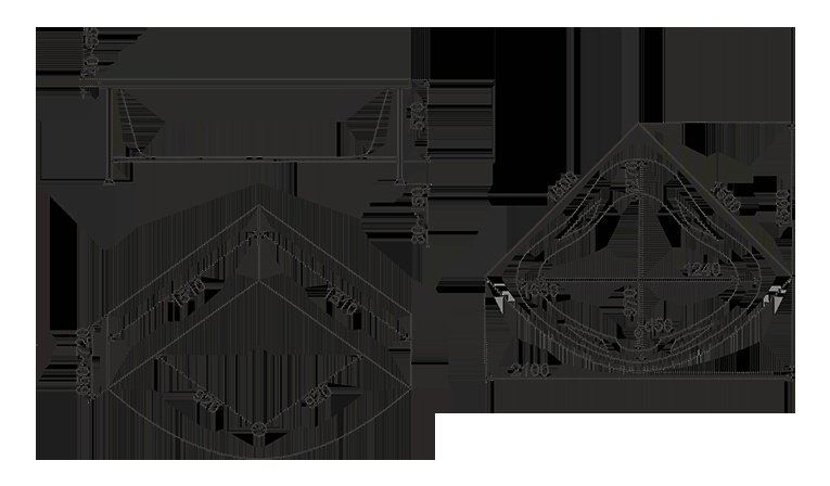 Ванна акриловая BAS Империал 150x150 купить в интернет-магазине Sanbest