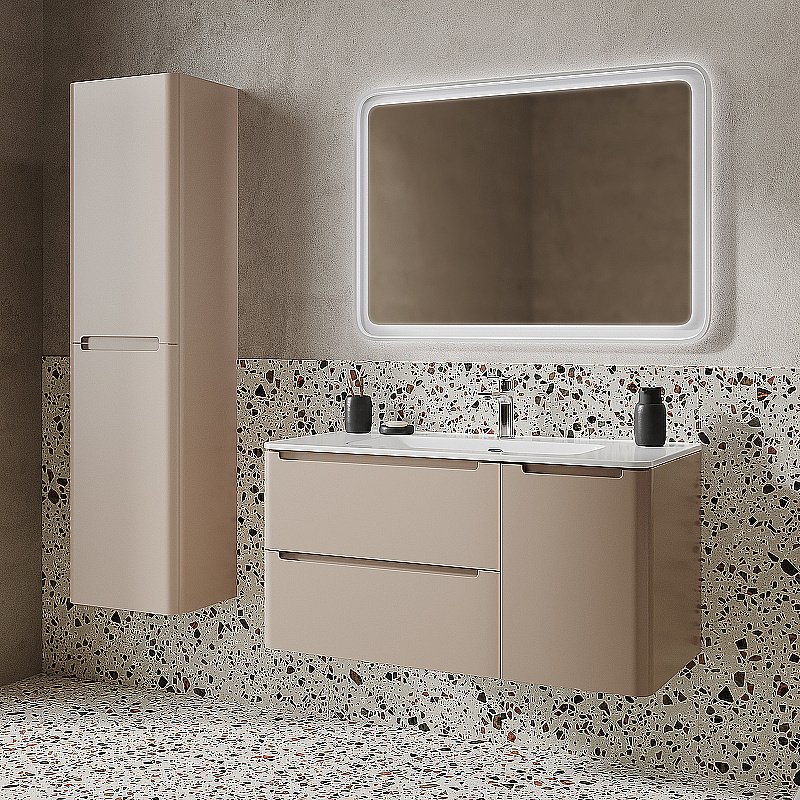 Пенал Iddis Edifice 40 EDI40C0i97 капучино для ванной в интернет-магазине сантехники Sanbest