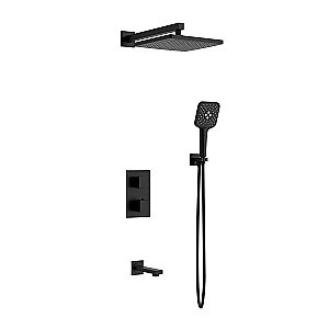 Душевая система Vincea Next VSFW-1N3TMB черная матовая купить в интернет-магазине сантехники Sanbest