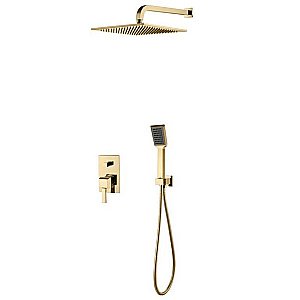 Душевая система Caprigo Diamante 50-215 золото купить в интернет-магазине сантехники Sanbest