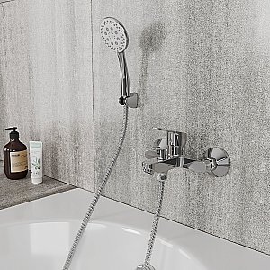 Смеситель для ванны Rush Sky SK5720-44 хром купить в интернет-магазине сантехники Sanbest