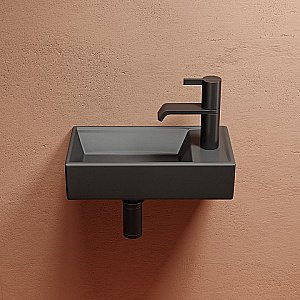 Раковина Ceramica Nova Element CN6051MDH темный антрацит матовый купить в интернет-магазине Sanbest