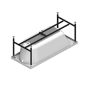 Ванна акриловая Vannesa Виктория Лайт 2-78-0-0-1-257Р 150х70 купить в интернет-магазине Sanbest