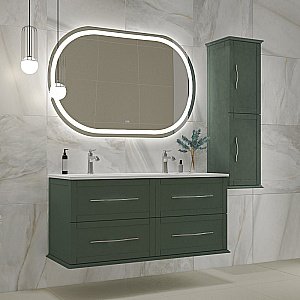 Зеркало с LED подстветкой Cezares GIUBILEO CZR-SPC-LED-TCH-WARM 120x80 в ванную от интернет-магазине сантехники Sanbest