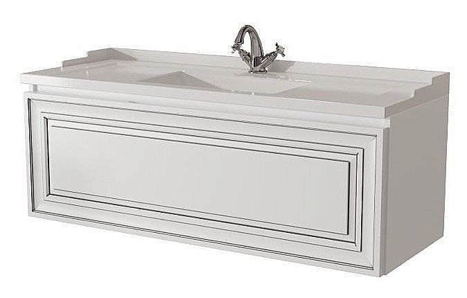 Тумба с врезной раковиной Caprigo Ponza 111-120 для ванной в интернет-магазине Sanbest