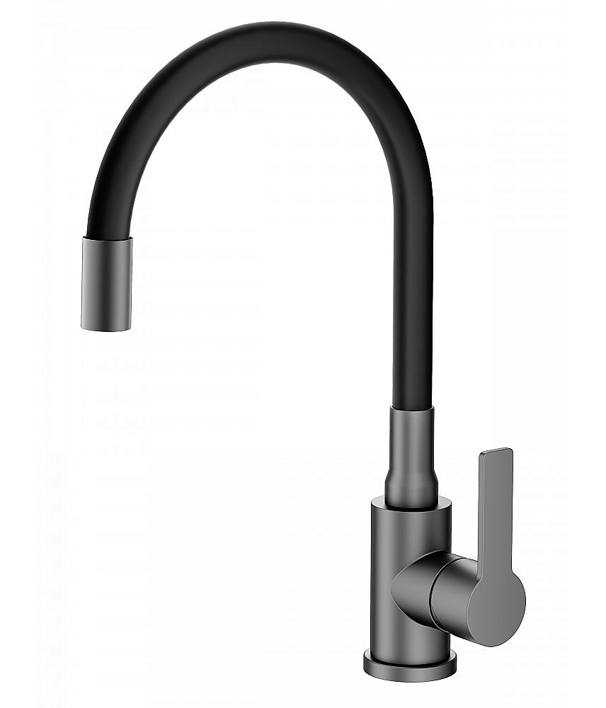 Смеситель для кухни Agger Easy A3100555 оружейная сталь матовая купить в интернет-магазине сантехники Sanbest