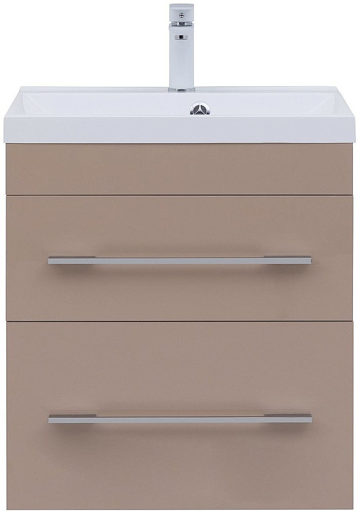 Тумба с раковиной Aquanet Верона 304536 60 капучино для ванной в интернет-магазине Sanbest