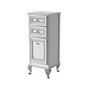 Комод Caprigo Fresco Белый для ванной в интернет-магазине сантехники Sanbest