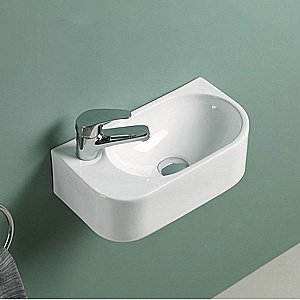 Раковина подвесная Vincea 40 VBS-506 белая купить в интернет-магазине Sanbest