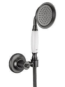 Смеситель для ванны с душем WONZON & WOGHAND STEAM, Темный графит (WW-88639008-BGM) купить в интернет-магазине сантехники Sanbest