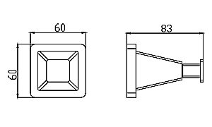 Крючок Kaiser KH-1032 хром купить в интернет-магазине сантехники Sanbest