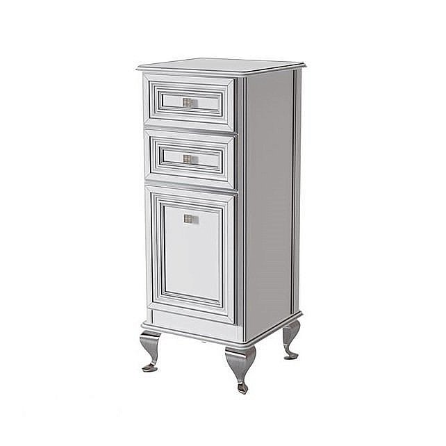 Комод Caprigo Fresco Белый для ванной в интернет-магазине сантехники Sanbest