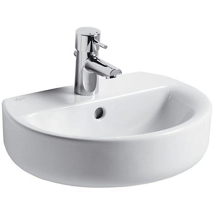 Раковина на полупьедестале Ideal Standard Connect 45 E805701 белая купить в интернет-магазине Sanbest