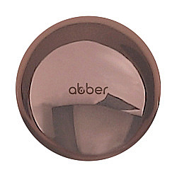 Накладка на слив для раковины ABBER AC0014RG розовое золото, керамика купить в интернет-магазине сантехники Sanbest