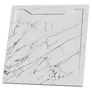 Душевой поддон RGW STE-099MW 52341099-15 90x90 белый мрамор купить в интернет-магазине Sanbest