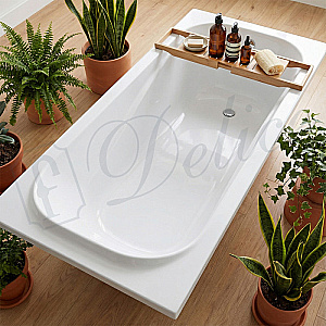 Ванна Delice Triumph DLR330012-G 180х80 белая купить в интернет-магазине Sanbest