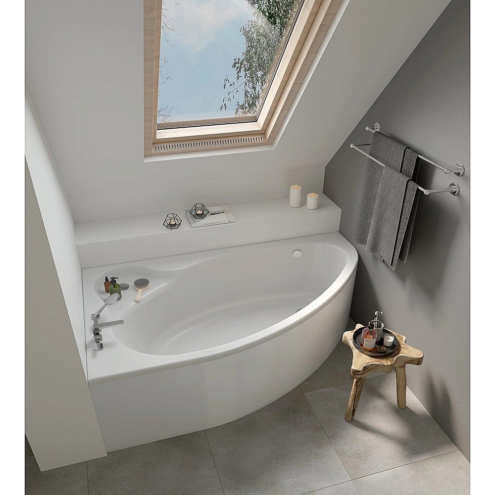 Ванна акриловая Santek Эдера 170x100 белая купить в интернет-магазине Sanbest