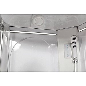 Душевая кабина DTO L602 R 98702 120x80 LED с гидромассажем купить в интернет-магазине Sanbest