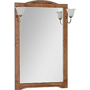 Зеркало Aquanet Луис 70 темный орех в ванную от интернет-магазине сантехники Sanbest