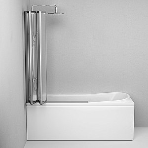 Шторка для ванны AM.PM Like 100х140 купить в интернет-магазине Sanbest