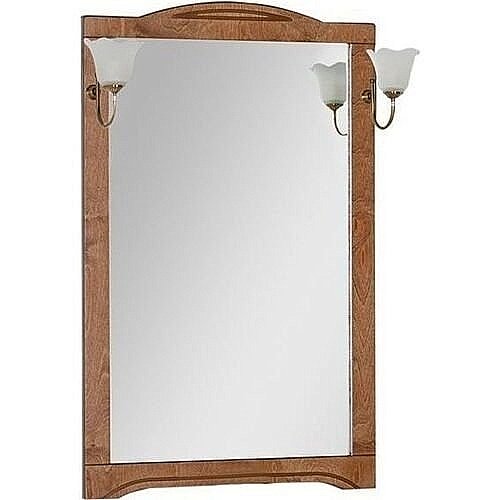 Зеркало Aquanet Луис 70 темный орех в ванную от интернет-магазине сантехники Sanbest