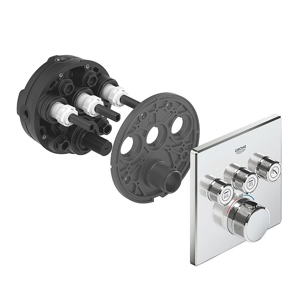 Термостат для душа Grohe Grohtherm SmartControl 29126000 купить в интернет-магазине сантехники Sanbest