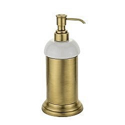 Диспенсер Migliore Mirella 17166 белая керамика/бронза купить в интернет-магазине сантехники Sanbest