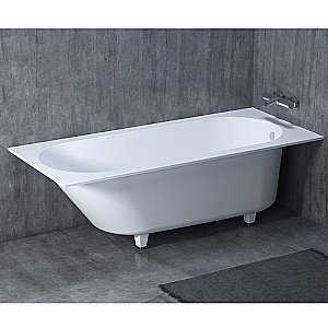 Ванна Salini Ornella Axis S-Stone 170х75 103523M белая матовая купить в интернет-магазине Sanbest