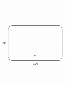 Зеркало Taliente Zled TA-Zled-B12070a 120 в ванную от интернет-магазине сантехники Sanbest