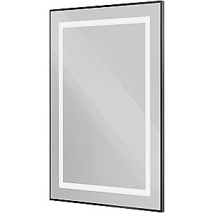 Зеркало BelBagno Kraft SPC-KRAFT-500-800-SENS-NERO черный в ванную от интернет-магазине сантехники Sanbest