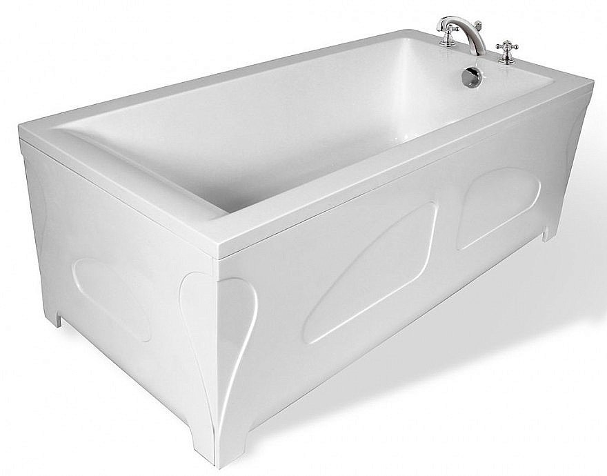 Ванна Эстет DELTA silk 170x80 белая матовая купить в интернет-магазине Sanbest