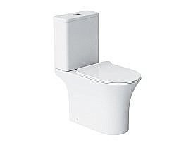 Унитаз напольный Laguraty 21217A безободковый, с крышкой микролифт, с бачком купить в интернет-магазине Sanbest