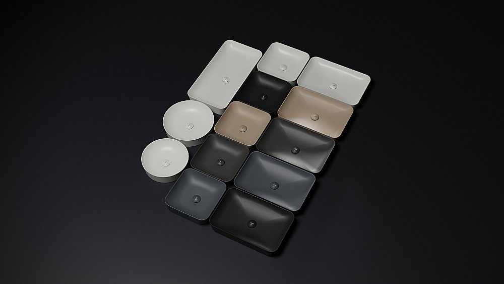 Раковина Creavit Ultra 60 UL060-00CM00E-0000 капучино матовая купить в интернет-магазине Sanbest