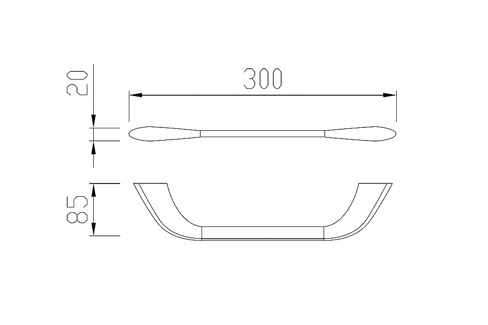 Полотенцедержатель Abber NORD AA1551B 30 черный матовый купить в интернет-магазине сантехники Sanbest